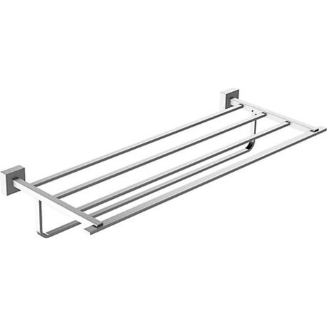 Aspectos destacados del toallero cromado Eo Moderne Jacob Delafon Acabado cromadoToallero para instalar directamente en la pared2 años de garantía   Características técnicas de la toalla cromada Eo Mo (1/2)