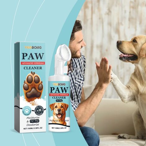 Nettoyant pour pattes d'animaux - Doux, hydratant et apaisant - 100 ml (1/5)