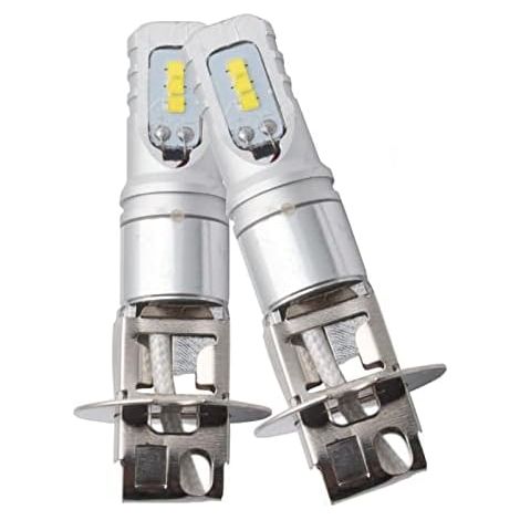 2pcs 160W LED Ampoules Antibrouillard Remplacement, Clignotants Universels Feux De Freinage DRL Feux De Course, 6500K Blanc