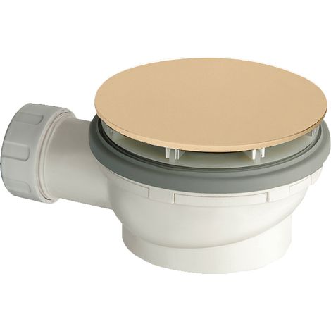 Bonde De Douche Hauteur 64 Mm Couvercle Extra Plat Or Rose Pvd - CRISTINA ONDYNA AD45546P (1/2)