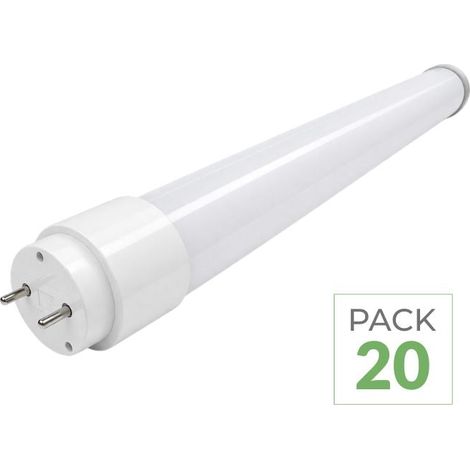 Tube Néon LED 150cm T8 16W IP20 Haut Rendement 160lm/W - Garantie 5 ans - Pack de 20 / Blanc Neutre  - SILUMEN