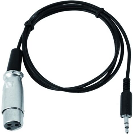 Eurolite DMX-Adapter OUT DMX Adapter [1x Klinkenstecker 3.5 mm - 1x XLR-Buchse] 1.00 m