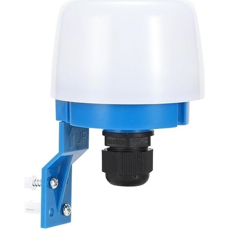 1 interruptor con sensor fotoeléctrico de 220 V CA y 25 A, interruptor de control fotoeléctrico automático de encendido/apagado, interruptor con sensor fotoeléctrico. (1/5)