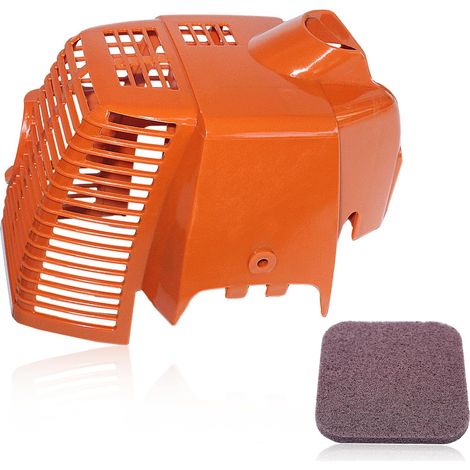 Carter moteur avec couvercle et filtre à air pour Stihl FC75 FS75 FS80 FS80R FS85 FS85R KW85 HL75 KM85 KM85R FS85T FS85RX HT70 HT75 FC85 FH75 SP85 SP85K KA85R HL75K SP81 Remplace 4137 080 1604. (1/5)
