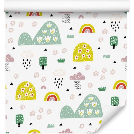 Papier peint paysage pour salon et chambre 50x1000 cm (1/5)