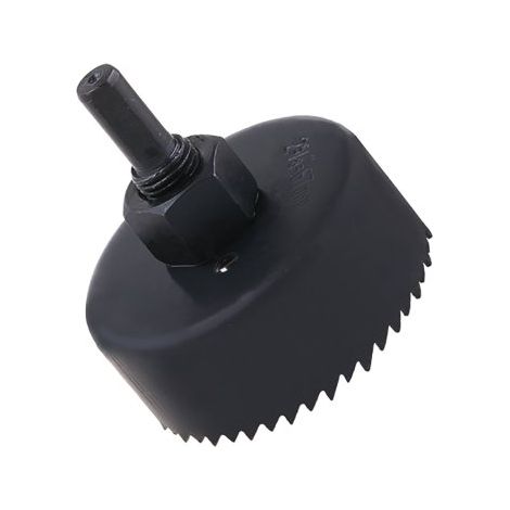 Scie cloche - Scie trépans Diam.67mm - Bois/plâtre/plastique - Forêt centreur Diam.8mm