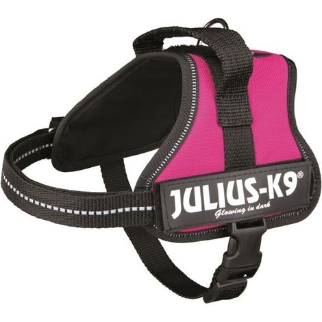 Trixie Power Julius-K9 Geschirr fuchsia Mini-Mini 40-53 cm