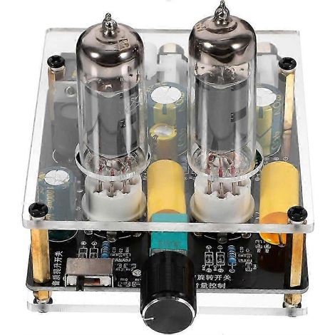 Amplificateur à tubes, préamplificateur stéréo haute fidélité, préamplificateur pour tourne-disque, amplificateur phono, carte d'amplification pour home cinéma, ABS EK (1/5)