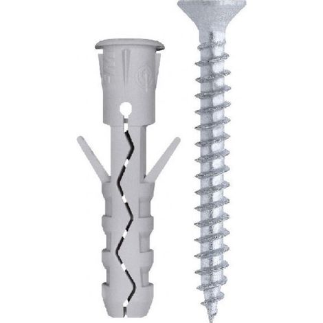 Friulsider 20 tacos de nylon con tornillo de aglomerado 60027b05025f2