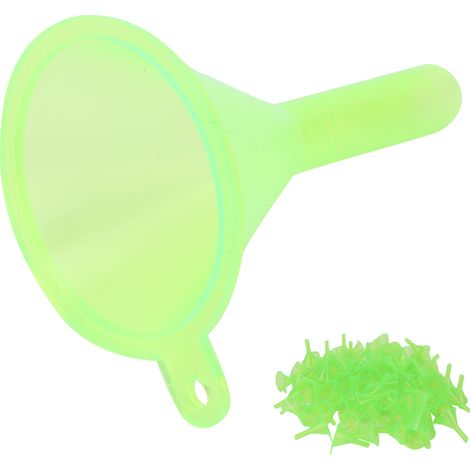 100Pcs Mini Entonnoir en Plastique pour Liquides, Huiles et Produits de Beauté (1/5)