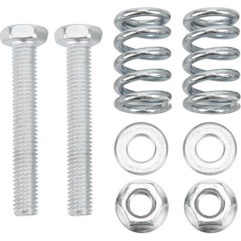 Kit de Réparation D'échappement, Ensemble de Remplacement en Acier, Installation Facile pour L'entretien Automobile. (1/5)