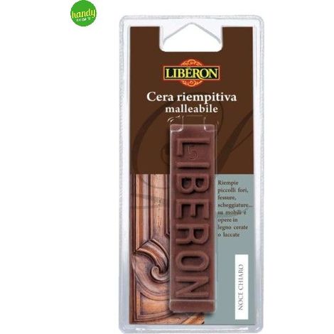 Cera riempitiva Liberon malleabile ml.50 noce chiaro
