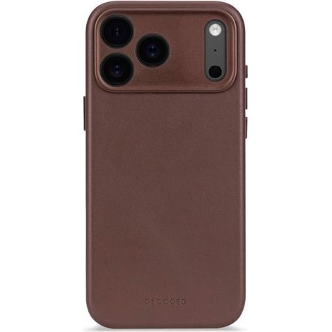 Decoded Leather Backcover iPhone 17 Pro Chocolate Brown (1/5)