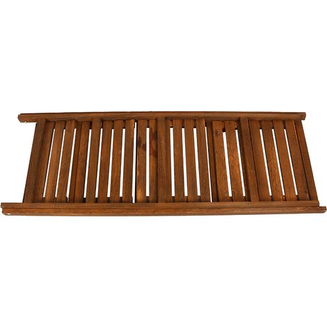 Étagère échelle à 4 niveaux, présentoir, bibliothèque, support de rangement pour plantes et fleurs (marron) (1/5)