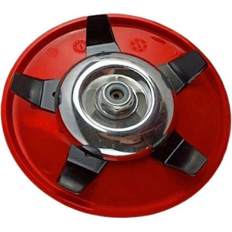 Plaque de rechange multifonctionnelle pour lame de tondeuse à gazon et désherbeur -- (1/5)