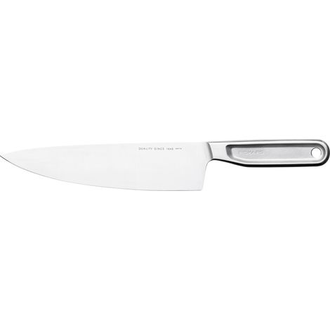 Fiskars All Steel coltello da chef argento lama 20 cm