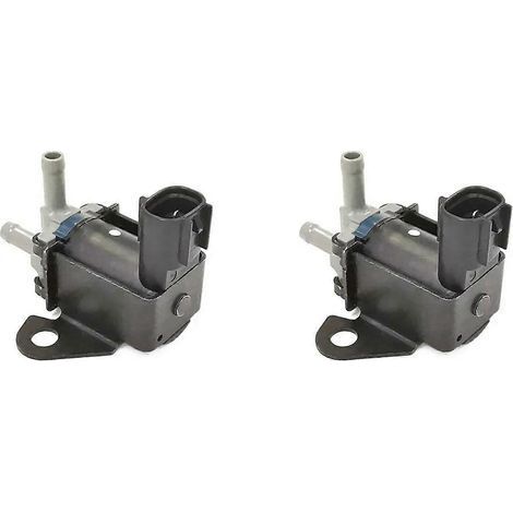 2x Électrovanne de nettoyage de canister à charbon actif de haute qualité, vanne de commande de vide 136200-2620 17650-97207 pour Toyota (1/5)