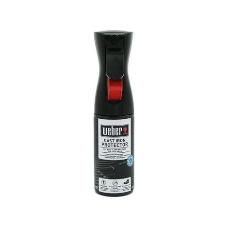 Weber WBR.17889 Spray protector para hierro fundido 200 ml Negro
