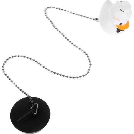 Petit bouchon de vidange en forme de canard pour baignoire