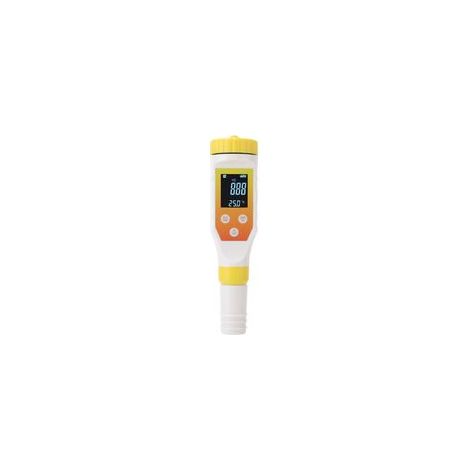 Medidor de calidad del agua 7 en 1: pH/EC/TDS/H2/ORP/Salinidad para acuarios y acuicultura marina.