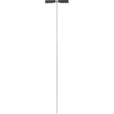 Sonde de sol en acier inoxydable, tige de sonde réglable de 32 à 48 pouces pour la localisation des canalisations souterraines de fosses septiques (1/5)