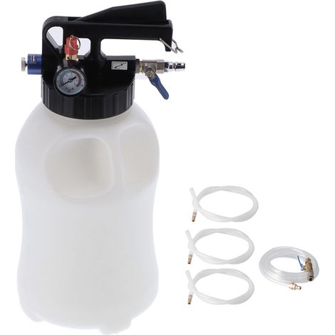 Distributeur d'huile pneumatique 6L, outil de vidange et remplissage d'huile moteur, kit de transfert de fluide automatique pour transmission. (1/5)
