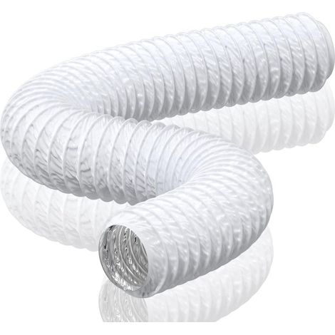 Conduit flexible climatisation ventilation gaine d'extraction d'airTuyau 150mm de diamètre 5mde long ventilation et évacuation ( isolation thermique) (1/5)