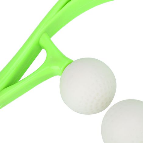 Manuelles Nackenmassagegerät, Schmerzlinderung und Ermüdungsbewältigung, Nackenmassageball (Grün), U-förmig, Grün - AquaForge (1/2)