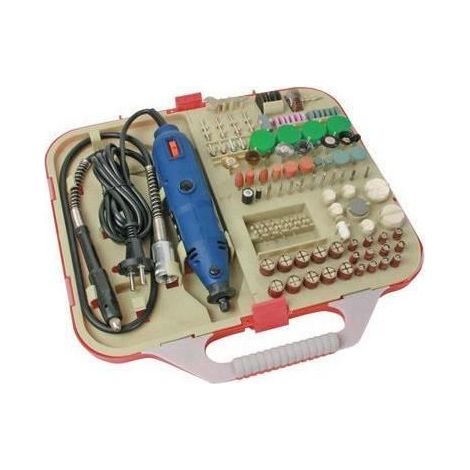 Perceuse électrique - VELLEMAN - 220V - 135W - Vitesse 10000-32000 tpm - Arbre flexible (1/2)