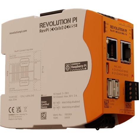 Revolution Pi by Kunbus RevPi Connect SE 32 GB PR100370 SPS-Erweiterungsmodul 24 V/DC