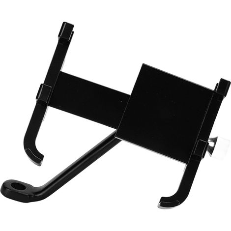 Support de téléphone portable pour vélo, rotation à 360°, antichoc, largeur réglable, compatible avec les téléphones de 4,2 à 6,8 pouces, noir (1/5)