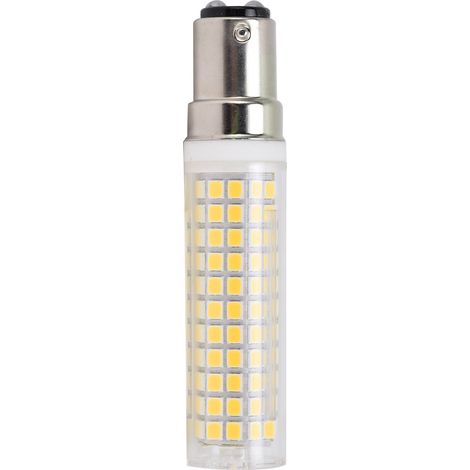 Ampoule LED BA15D type maïs, 1500 lm, 136 LED, dimmable, pour suspensions, plafonniers et appliques murales, 220 V, blanc froid (1/5)