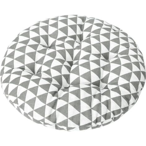 15 Inch Round Bistro Chair Cushion, Indoor Outdoor Decorative Seat Pad, Soft Thick Chair Cushion for Home Office Garden Patio (1/4)