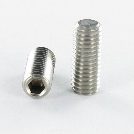 Vis métaux Sans tête six pans creux (sthc) Clé de 10 HC10 M18X60 Bout plat Acier brut Géomet 500B-1 pièce