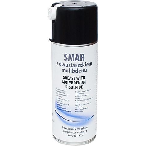 Graisse au bisulfure de molybdène GREASE-MOS2/400 Spray 400ml AG Thermopastes