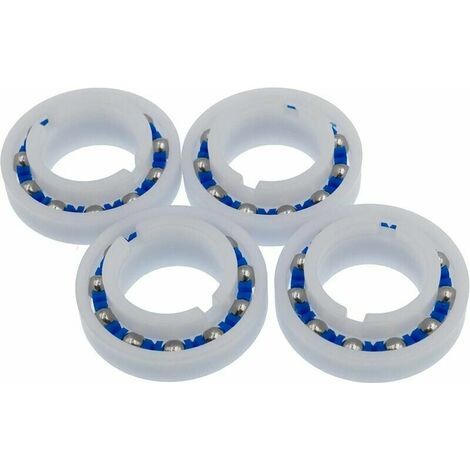 Lot de 4 roulements à Billes adaptables pour Roue de Polaris 280 180 Robot Nettoyeur de Piscine C60 (1/5)