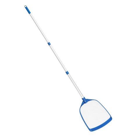 Bestway 58635 ensemble filet de surface AquaScoope skimmer avec manche te'lescopique en aluminium 163 cm pour piscines