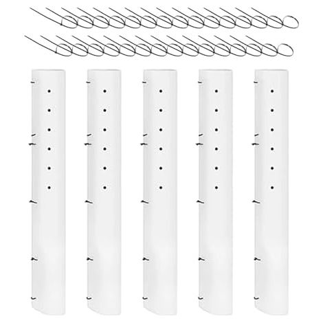 Tubes de croissance pour arbres, résistants aux UV, installation rapide Tubes de croissance pour jeunes plants, arbustes, pépinières, jardins, cours et serres (1/5)