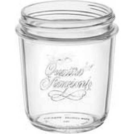 6PZ VASO VETRO BOCCA LARGA QUATTRO STAGIONI - MM.86 ML.320