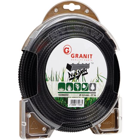 Schnittlinie 37 m 3 mm 13286532 GRANIT (1/3)