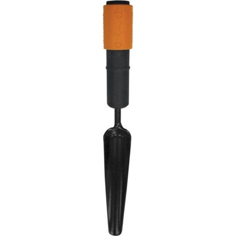 Fiskars Coltello estirpatore, Testa dell'attrezzo senza manico, Larghezza: 3,5 cm, Testa in acciaio, Nero/Arancione, QuikFit, 1000731 (1/5)