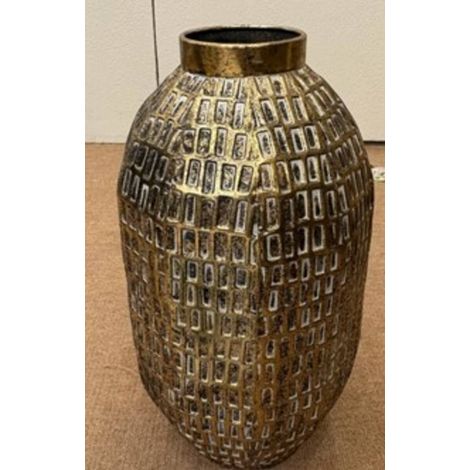 Vaso nora, altezza 48,5 cm, dorato - Atmosphera créateur d'intérieur (1/2)