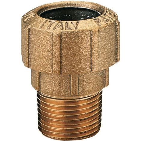 Conector de presión de latón M 1/2" mm 20 Enolgas