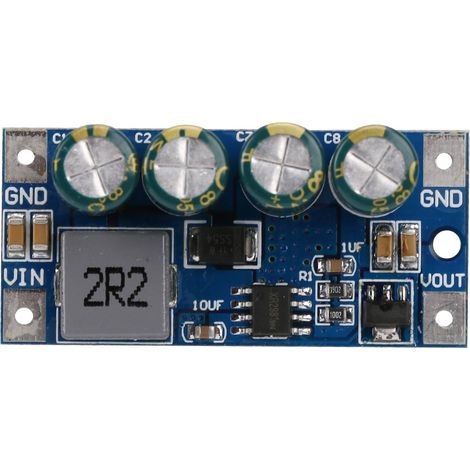 Convertisseur élévateur de tension CC 60 W, module élévateur 3,7 V-18 V vers 5 V, 6 V, 9 V, 12 V, 15 V, 19,5 V (6 V)