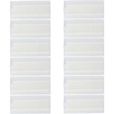 Filtres de remplacement pour Cecotec Conga 5490 6090 Ultra 5090 7090 IA Kit d'accessoires pour aspirateur Robot 12 pièces (1/3)