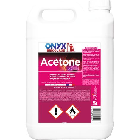 Acetone Secchio 5 Litri - Onice