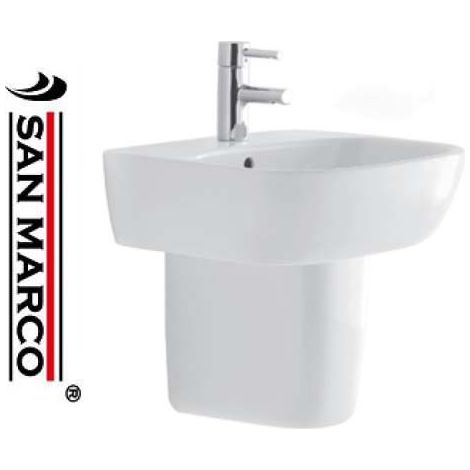 POZZI GINORI Fantasia2 fissaggi inclusi semicolonna bianco codice prod: 50160000 (1/3)