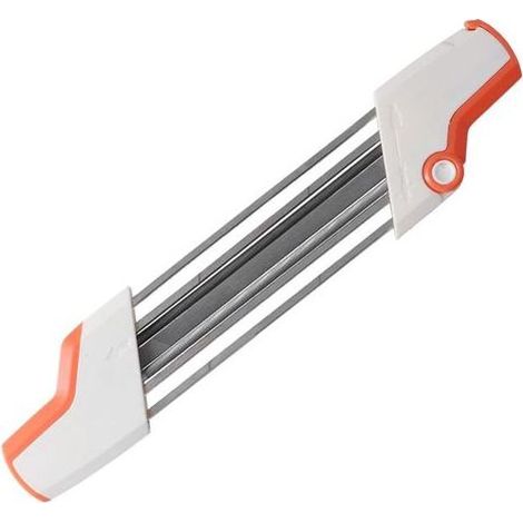 pair 56057504303 Porte-lime 2 en 1 pour chaîne de tronçonneuse 3/8\" P Ø 4,0 mm (1/4)