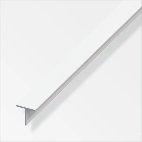 profilo a t quadrato 19.5x1.5 pvc - 1 metro.