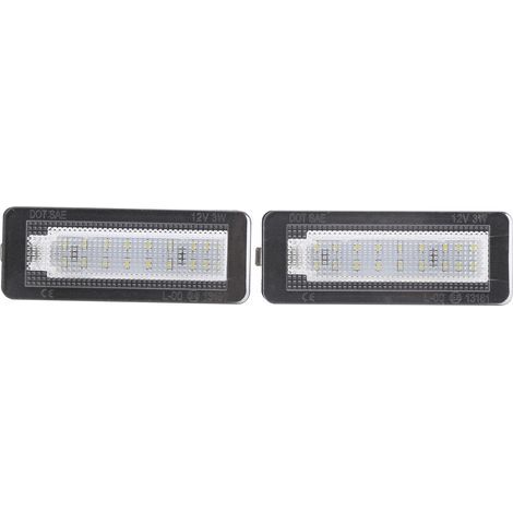 Coppia di luci a LED per targa per BENZ Smart Fortwo Cabriolet/Coupé/Convertible (1/5)